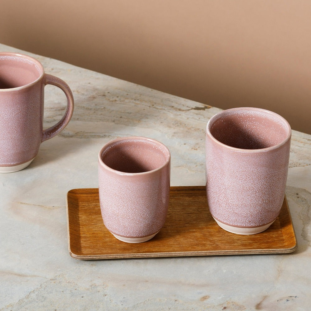 Teebecher Tumbler big rose grey