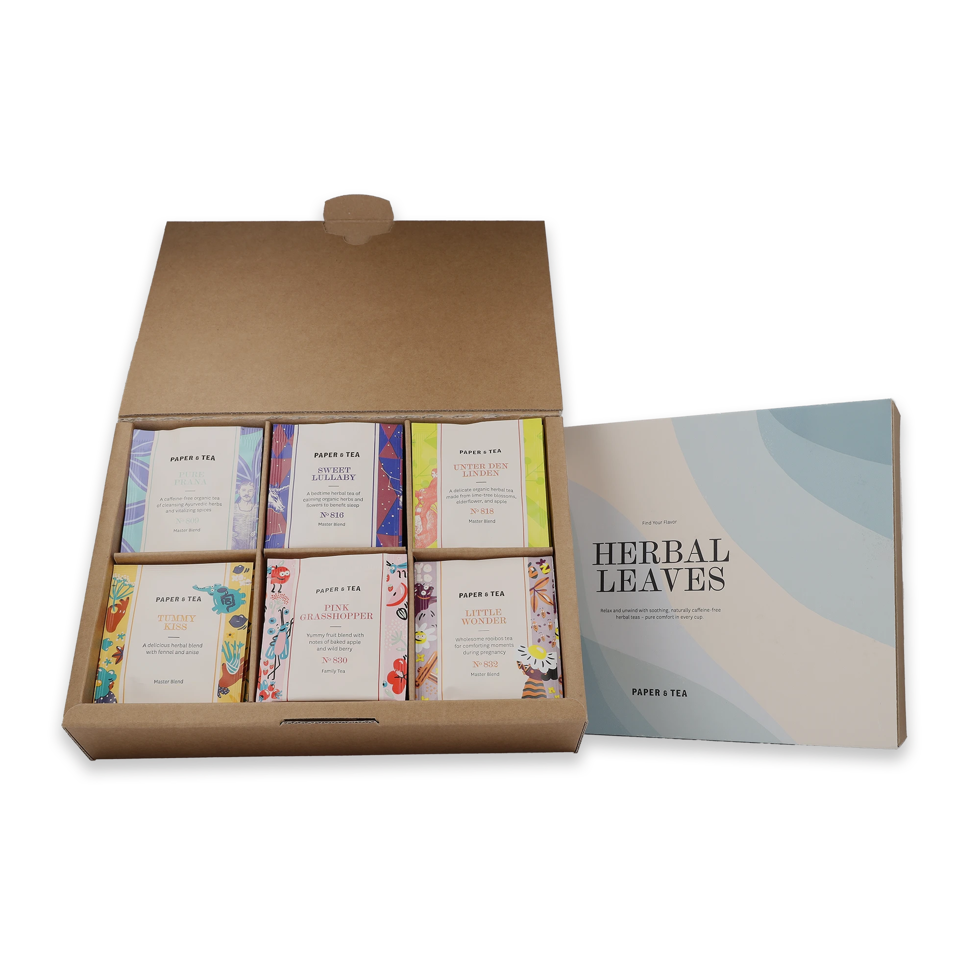 Probierbox Herbal Leaves Set