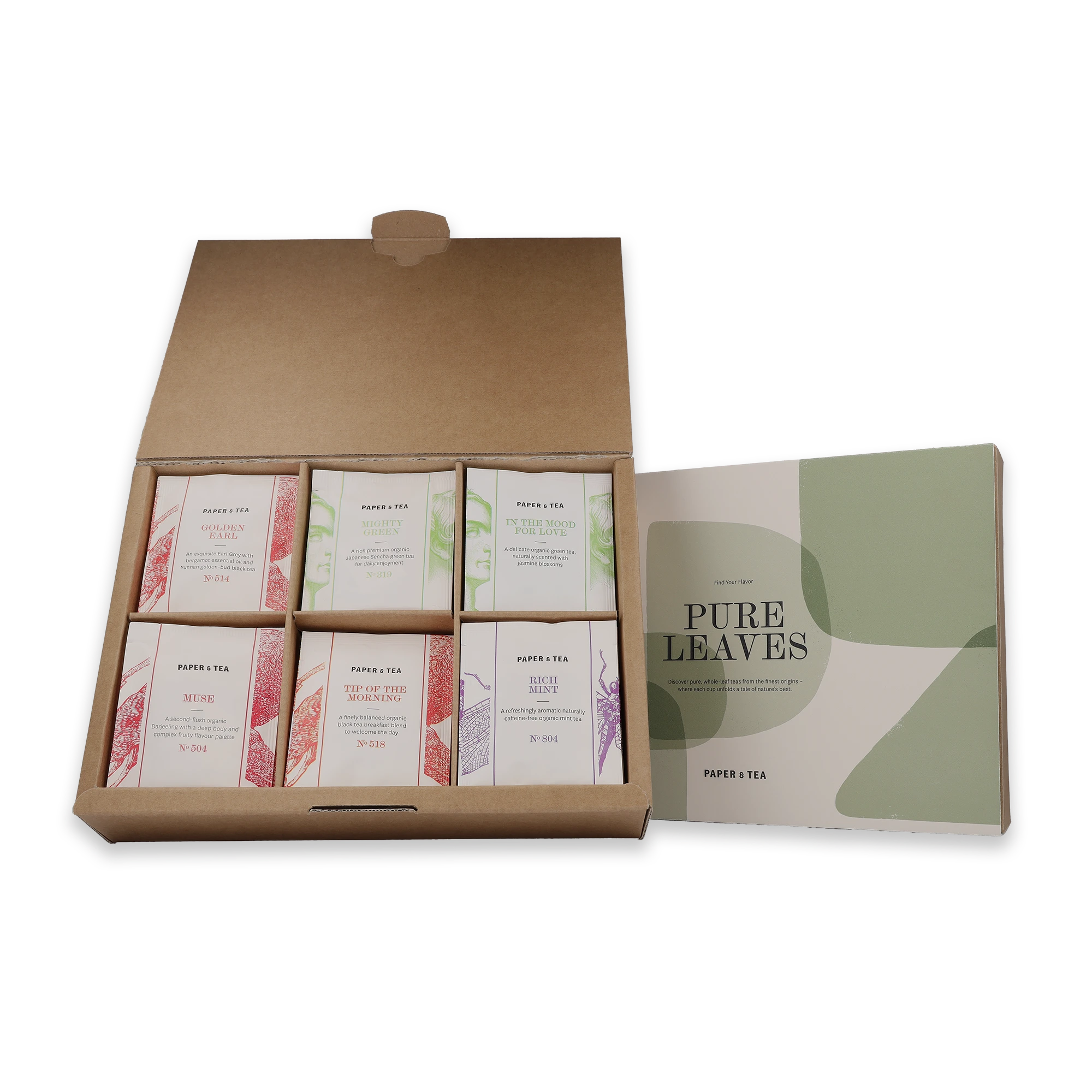 Probierbox Pure Leaves Set