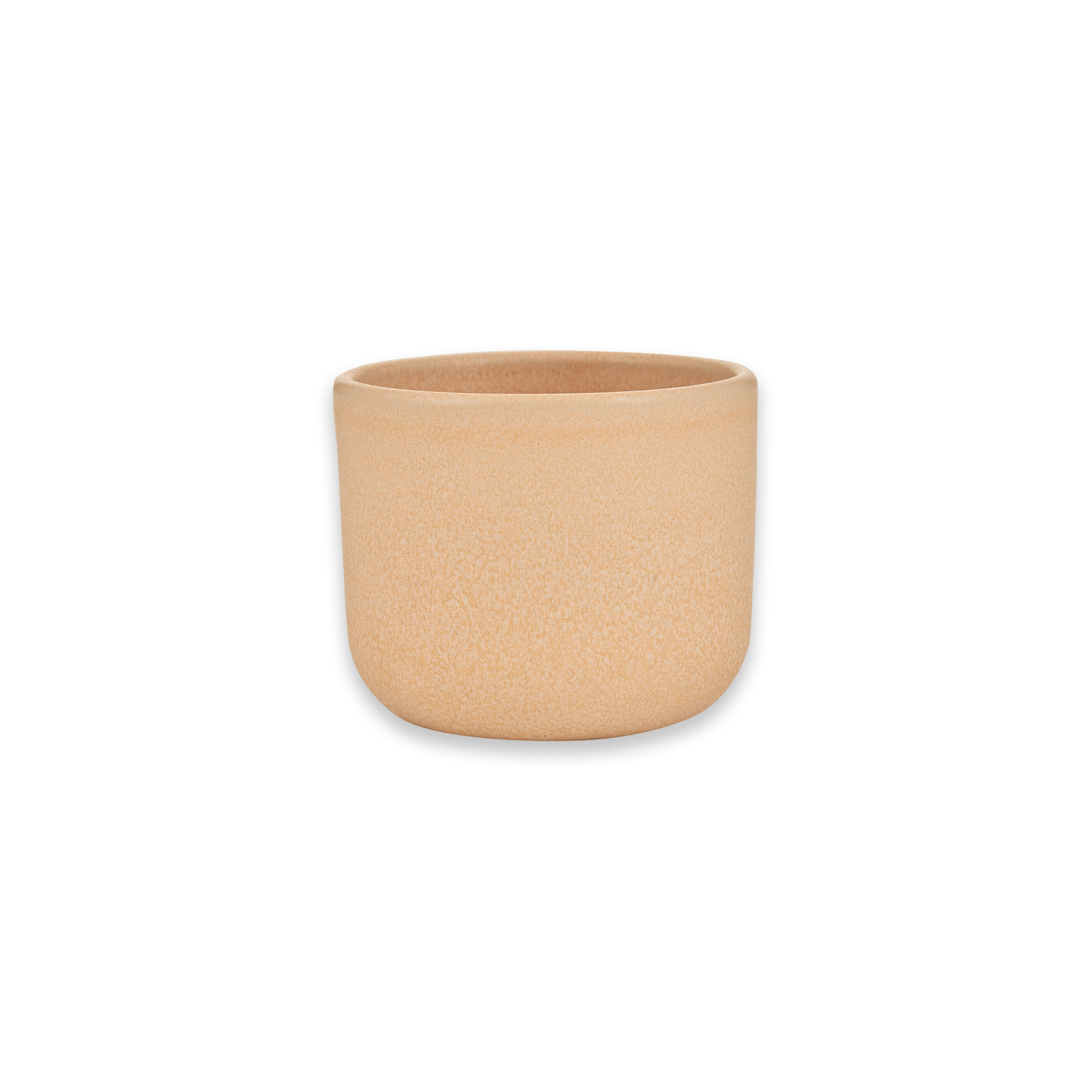 Teetasse handmade Stoneware Cup Apricot