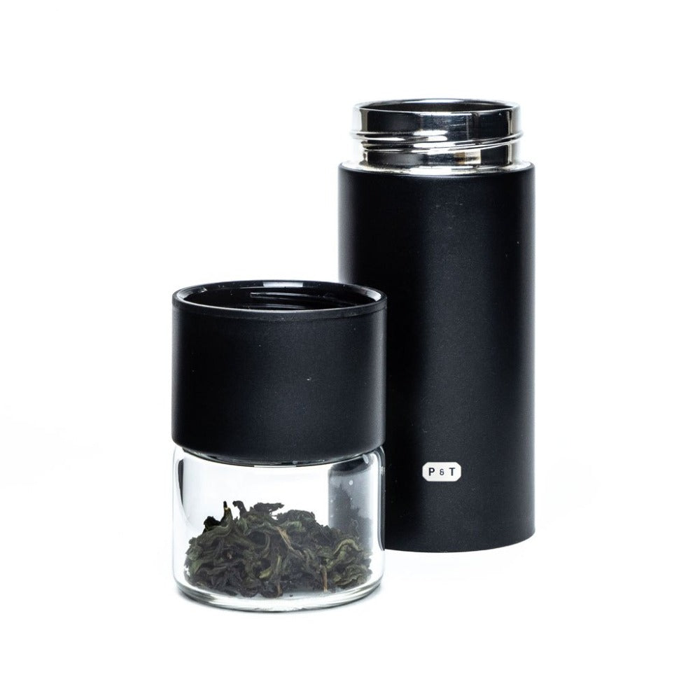 Edelstahl Trinkflasche Nomad Bottle Black