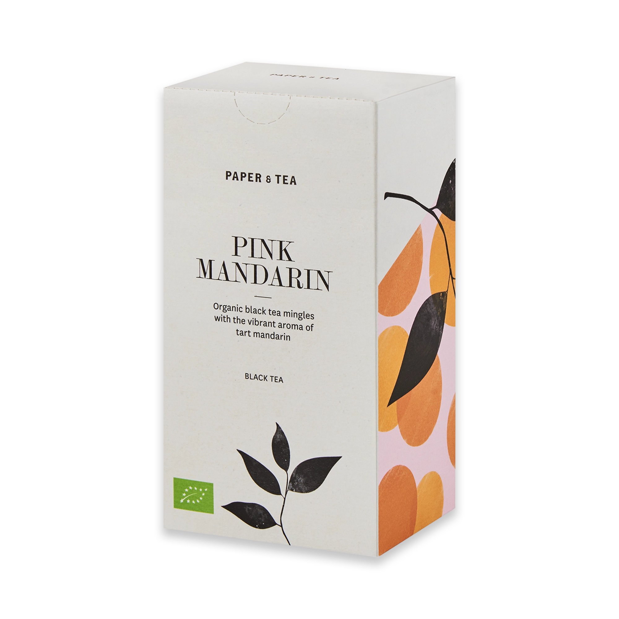 Schwarzer Tee Mischung Pink Mandarin