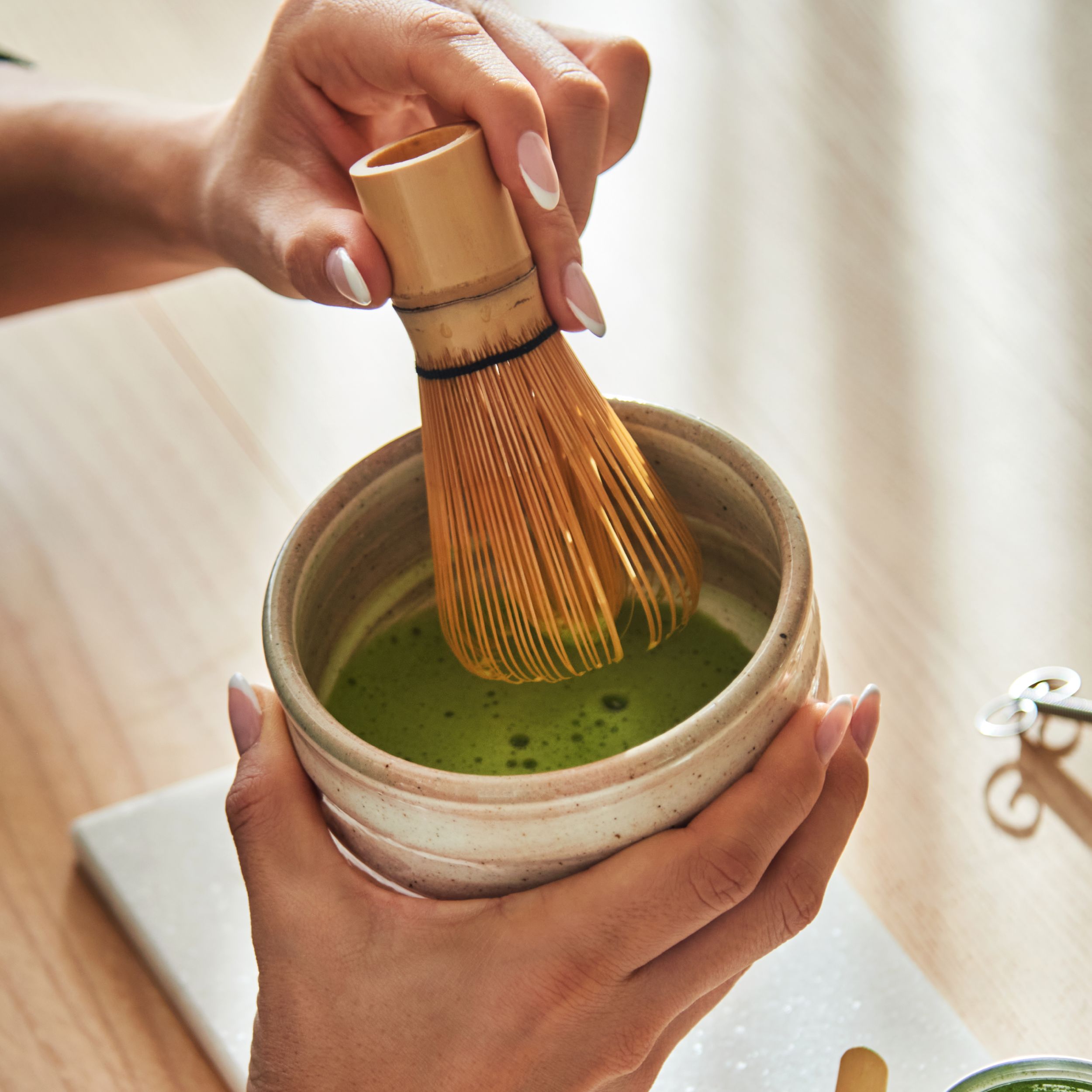 Matcha Besen Chasen blonde
